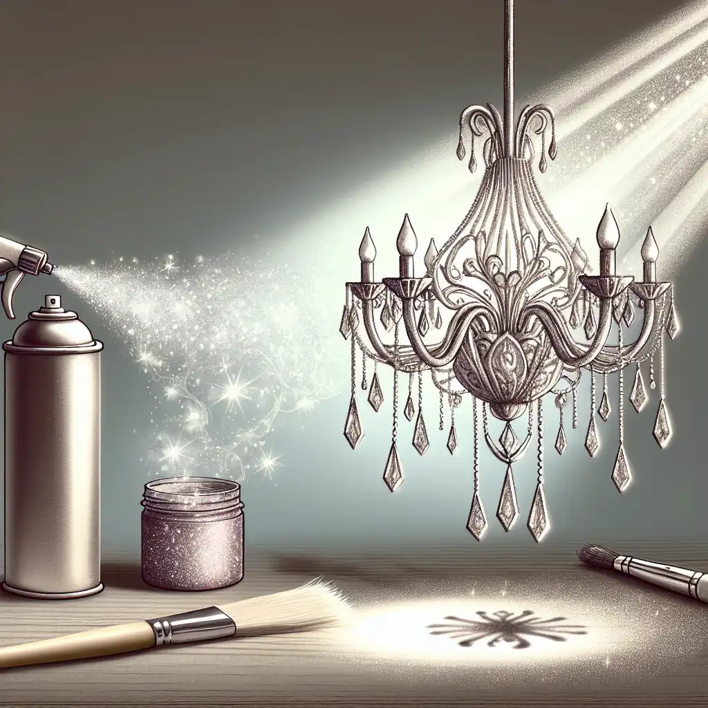 how to paint chandelier - How to Paint Chandelier - how to paint chandelier