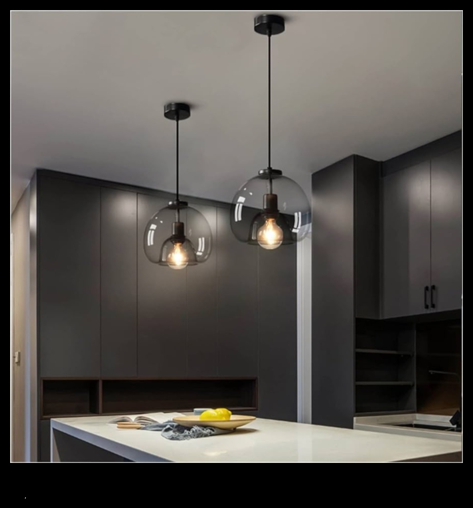 Refined Simplicity: Black Chandeliers for Minimalist Homes