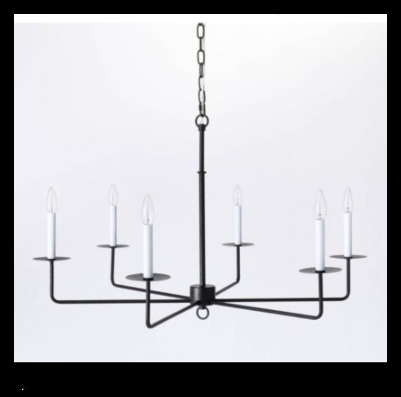 Refined Modernity: Black Chandeliers for Contemporary Living