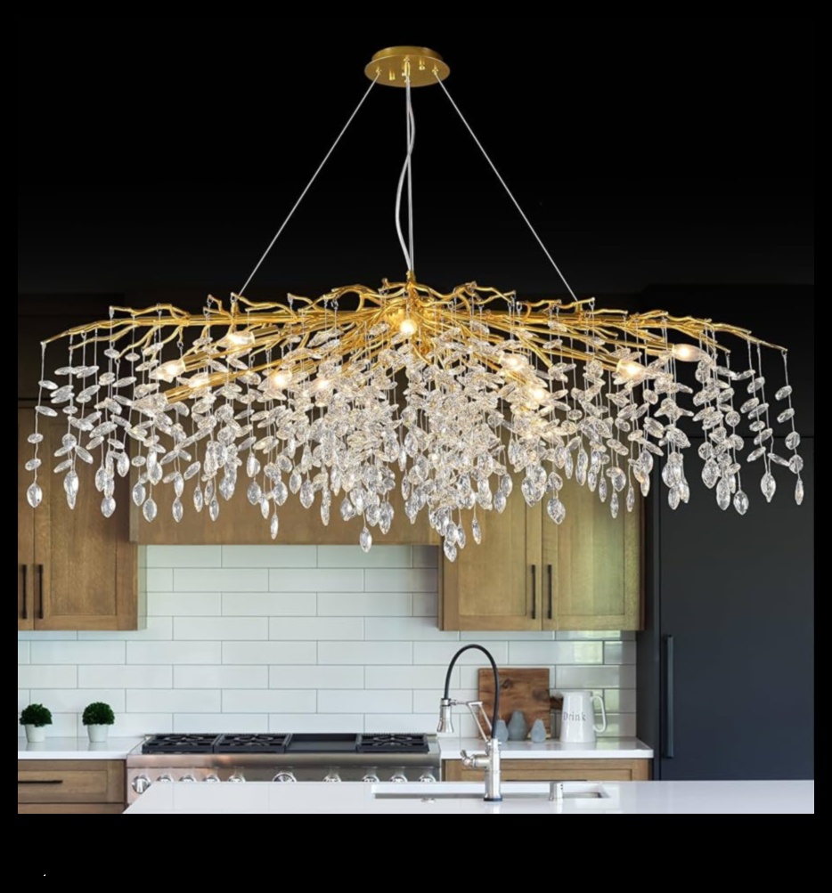 Eco-Chic Illumination: Branch Chandeliers Redefining Style