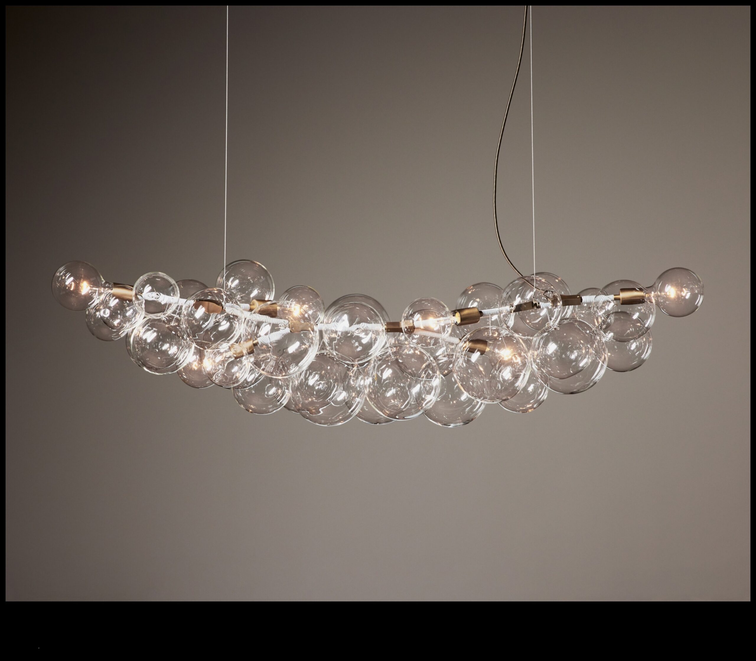 Ethereal Illumination: Transforming Spaces with Bubble Chandeliers
